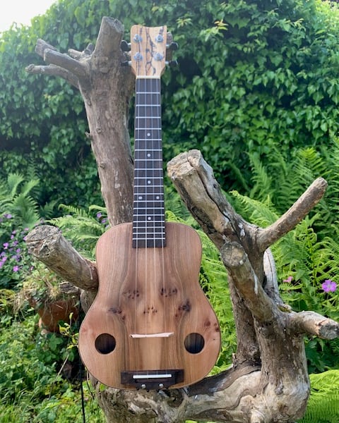 Concert Ukulele.  handmade from Scottish hardwoods