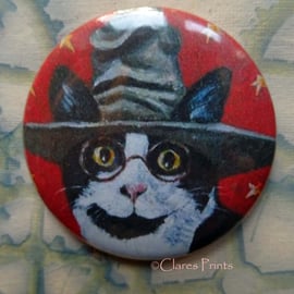 Harry Potter Cat Art Badge 58mm Button Animal Badges Cats 