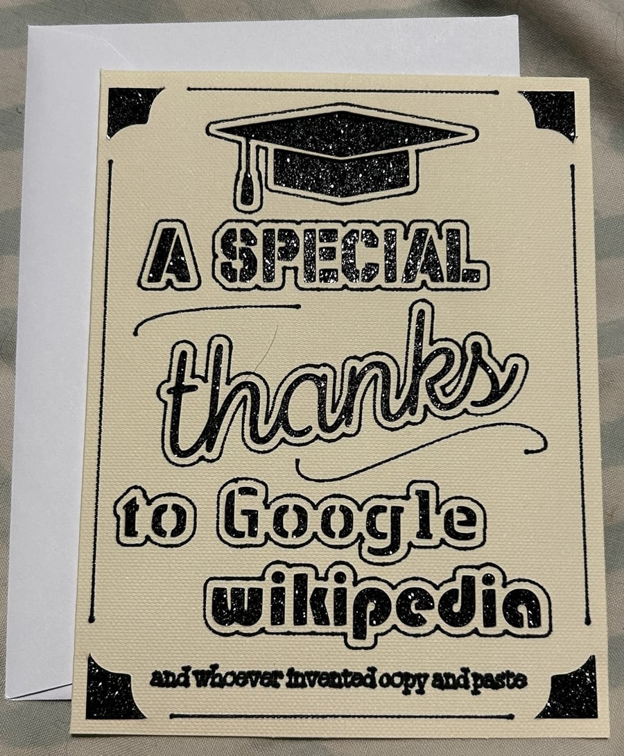 Graduation card