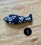 Small catnip fish……colourful batik cotton cat toy - Image 7
