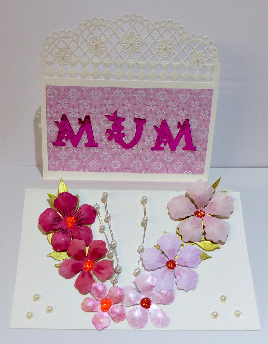 Mother's Day stepper card