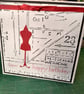 Mannequin stitchers birthday card - Image 1
