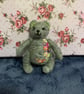Needlefelted mini bear Gypsy - Image 1