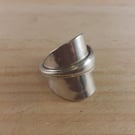 Upcycled Silver Plated Dubarry Wrap Spoon Ring (SPR102504)