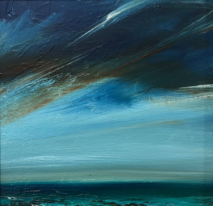 Tousled - Framed Original Oil Painting 