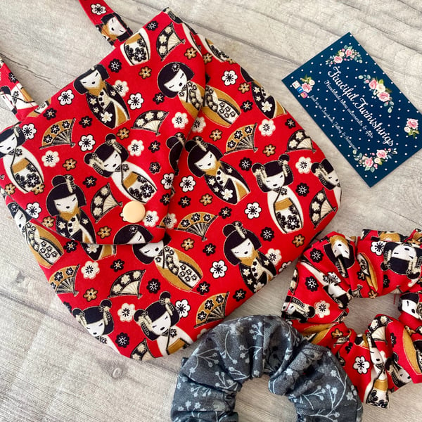 Childs Handbag & matching Scrunchie Set