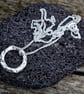 Meteor Necklace in Sterling Silver 