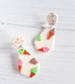 Ice cream statement drop earrings ONE OF EACH AVAILABLE - Image 1