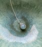 Aquamarine Drop Necklace - Image 3