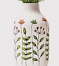 Hand drawn doodle flower vase