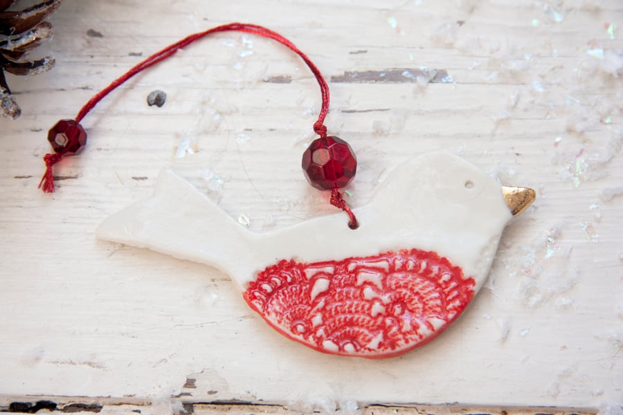 Christmas Robin Decoration