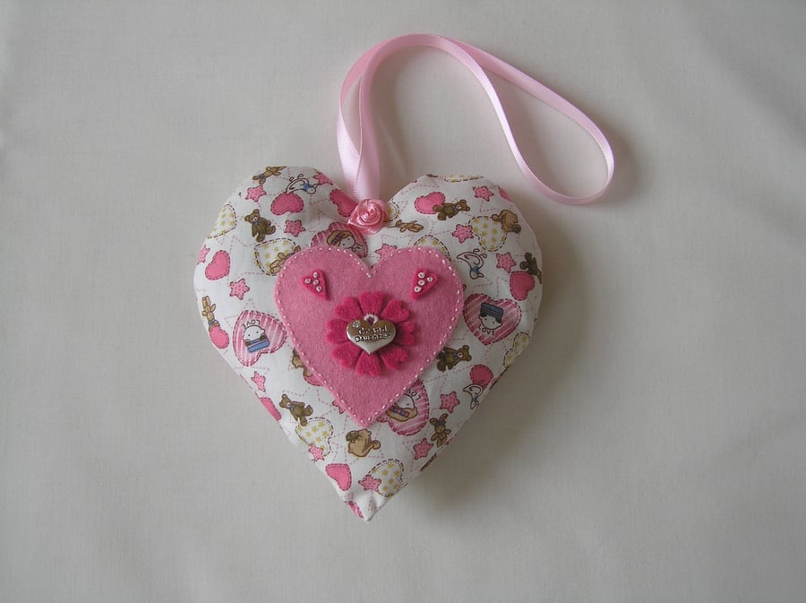 Grand daughter lavender heart