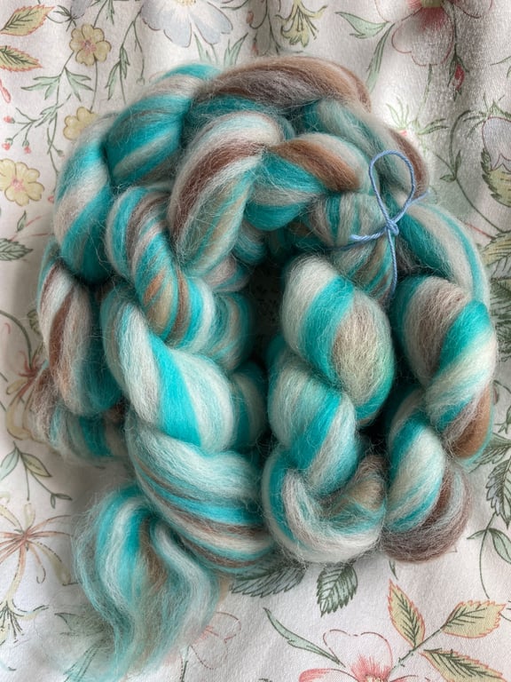 Riverside - 100g Blended, Combed Wool Tops for Spinning or Felting
