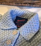 Designer Hand Knitted Long Length Cosy Cardigan 9-18 months - Image 4