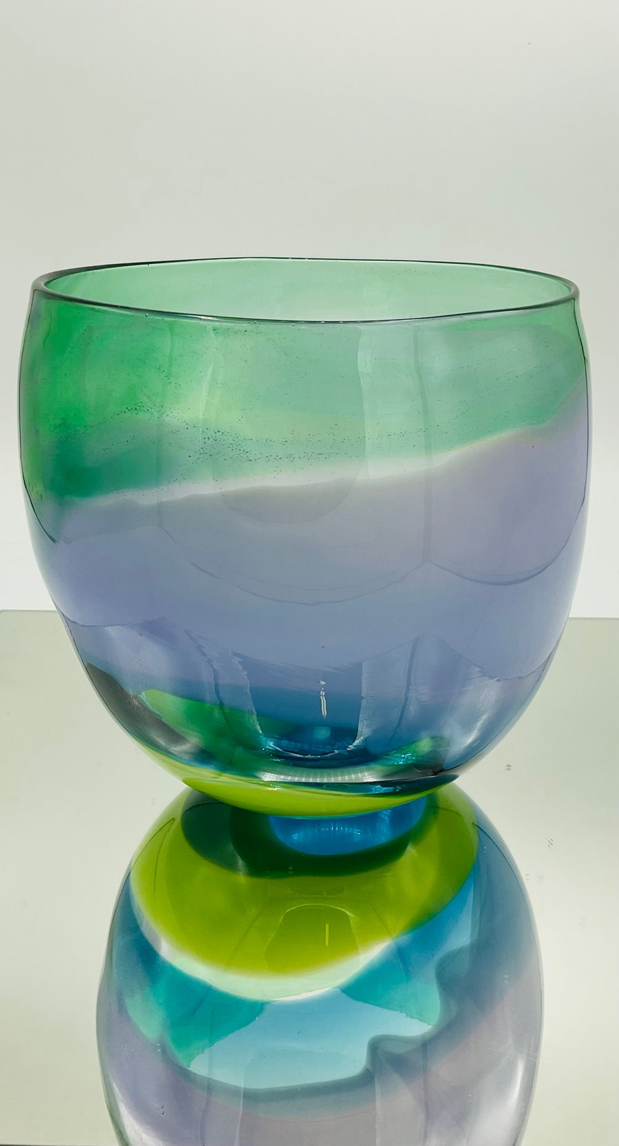 Southern Lights Crinkle Ceramic Bowl main image 1