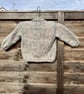 Baby boy's cardigan hand knitted 3-6 months  - Image 3