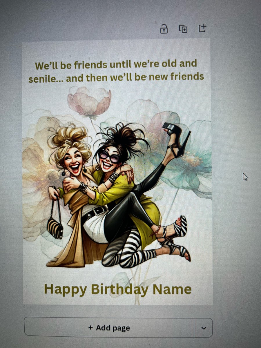 Birthday Card best friend