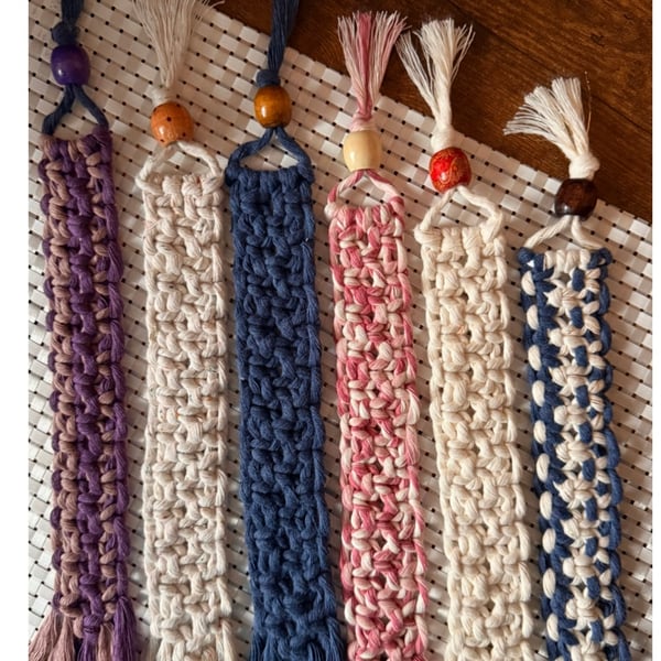 Handmade Macrame Bookmarks