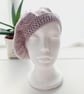 Pastel Pink Beret Hat - Image 6