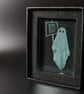 Placard Ghost - deep sandblasted glass block - Image 4