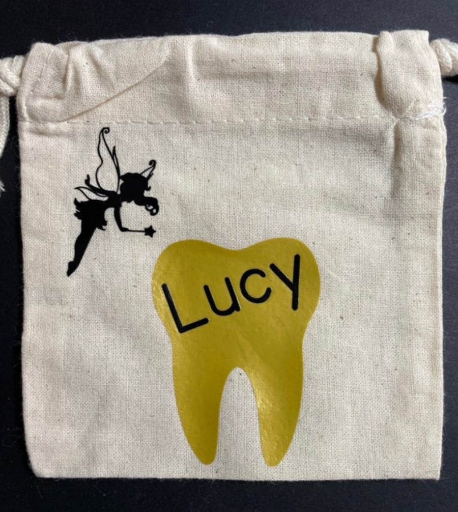 Personal tooth fairy bags 