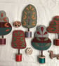 Hand woven W&S tree with green leaves 2 - Image 6