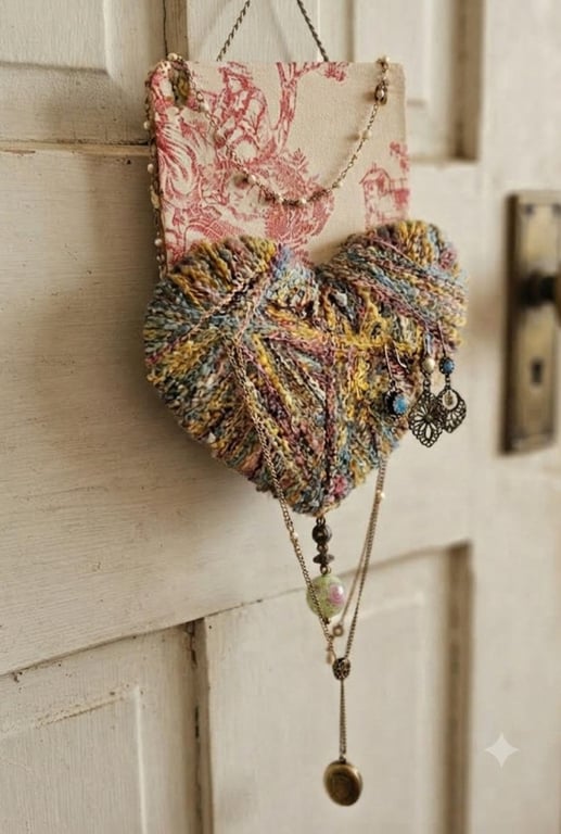 Vintage Rustic Door Hanger Jewellery Hanger Shabby Chic