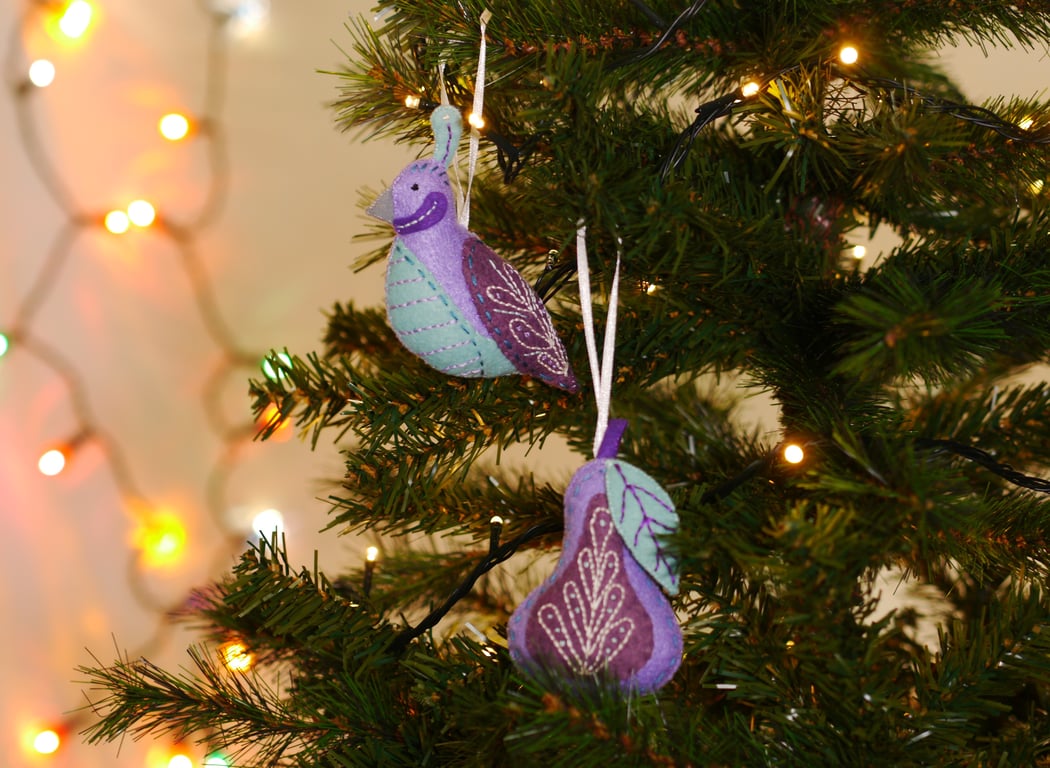 12 Days of Christmas Partridge and Pear