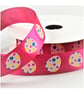 5 metres satin Easter ribbon 15mm