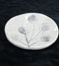 Tea Bag Holder Trinket Ring Dish Spoon rest Stoneware foodsafe & lead free glaze