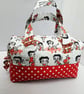 Betty Boop Bag, Quilted, Zipped, Multi Purpose, Make Up , Sewing, Pens, Pencils