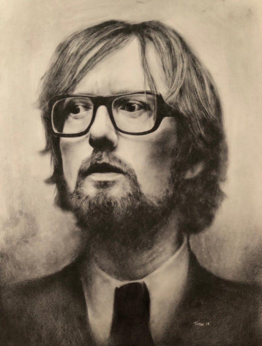 Jarvis portrait art print