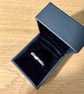 "Rain" - Sterling Silver Ring - 4g - Made To Any Size - 3mm x 2mm D shape - Image 4