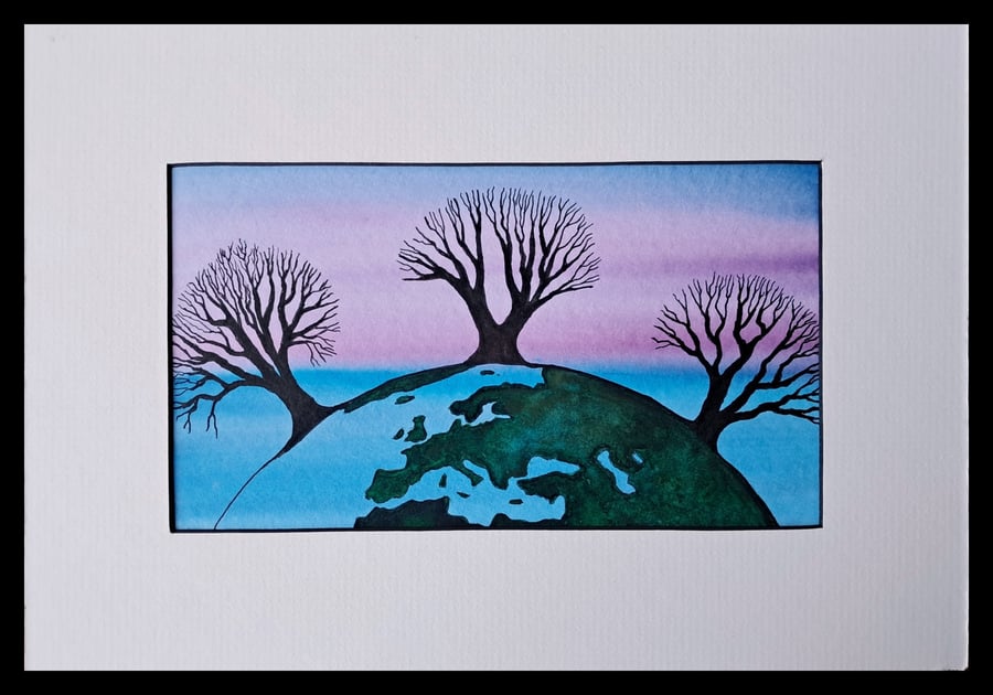 We Need Trees, an original painting