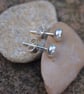 Silver studs - 5mm stud earrings - Image 1