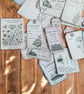 Junk Journal Vintage Botanical Ephemera Pack. 30 Hand Cut Ephemera. - Image 8
