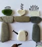 Cornwall sea glass garden design greeting card - Image 2
