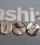 1" 25mm 40L Highly polished Stepped buttons RANDOM MATERIAL - Image 2