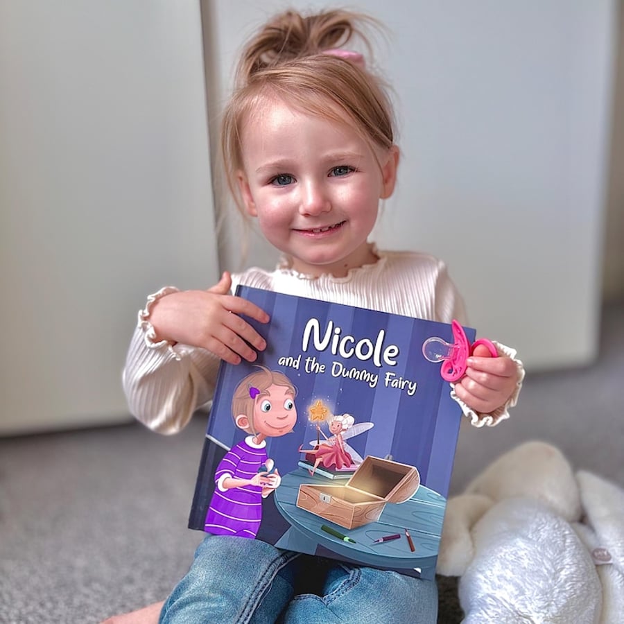 Personalised Dummy Fairy Book – Help Kids Quit the Dummy - Hardbound