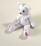 Small bear with a big heart, 5 inch gift boxed collectable hand sewn teddy bear - Image 10