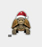 Unique Funny Christmas Gift Tags For Adults, 6pk - Grumpy Tortoise 