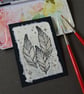 floaty feathers - original aceo illustration - Image 3