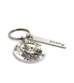 St Christopher Keyring with Personalised Name Tag - Gift Boxed - Free Delivery - Image 2