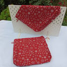 Large fabric Christmas gift bag