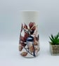Decoupaged glass vase - Image 1