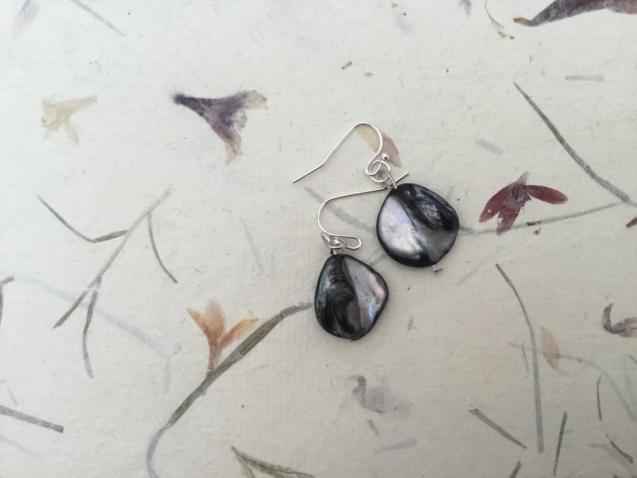 Mother of pearl earrings