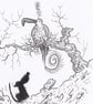 'Lost' an A4 sized original artwork - Image 2