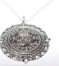 Fancy Pendant 1952 Lucky sixpence 1952 Birthday plus a Sterling Silver 18in Chai - Image 1