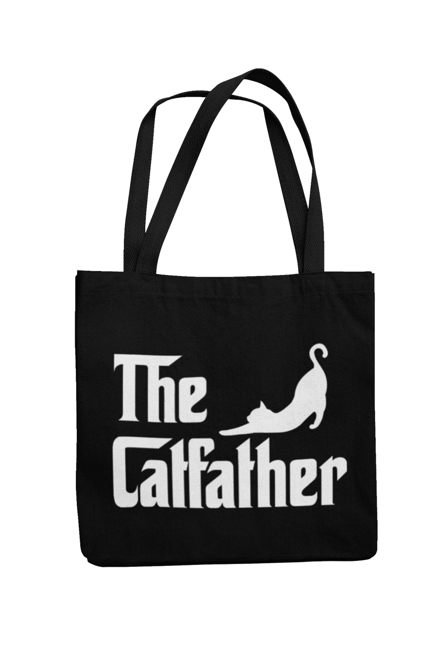 The Cat Father Tote Bag - Novelty Cat Dad Owner Tote Bag