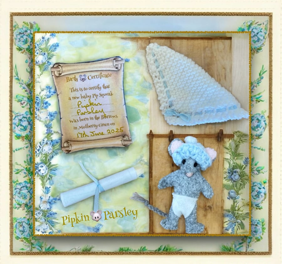 Pipkin Parsley - a Baby Pip Squeak from Mulberry Green 